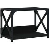  Stalak za pisač 2 razine crni 44x26x31 5 cm konstruirano drvo | shoptok.hr