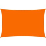 vidaXL Senčno jadro oksford blago pravokotno 2x5 m oranžno | Shoptok.si