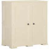 Furnova Plastična omara 79x43x85,5 cm lesen dizajn angora bela, (21956012) Cene