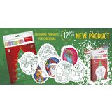 Christmas tree hangers coloring page | shoptok.hr