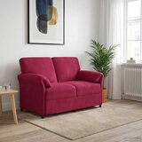 SOFA za dvije osobe Vinska crvena 138 x 83 x 95 cm Baršun | shoptok.hr