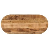 Stolna Mizna plošča 100x50x3,8 cm ovalna trden robusten mangov les Cene
