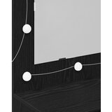  Ogledalo ormar Crni hrast 90 x 31,5 x 62 cm Konstruirano drvo | shoptok.hr