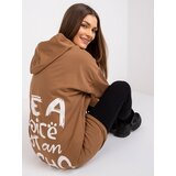 Italy Moda Sweatshirt-DHJ-BL-20136.37-camel | Shoptok.si
