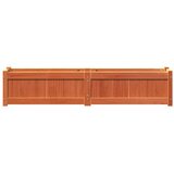  Vrtna sadilica voštano smeđe boje 150 x 31 x 31 cm od borovine | shoptok.hr