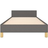  Za krevet s uzglavljem tamnosivi 80x200 cm od tkanine | shoptok.hr