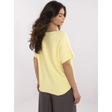 Italy Moda Sweater-MO-SW-0702.36-light yellow | Shoptok.si