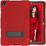 NIKCORP Ovitek za Samsung Galaxy Tab A7 10.4 robusten s stojalom, rdeč – trpežna zaščita pred padci iz silikona in umetne mase, (5000138907) | Shoptok.si