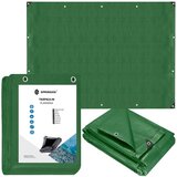  GA2134 CERADA 3 X 4 M TAMNOZELENA SREBRNA | shoptok.hr