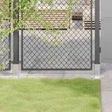  Postolja za stupove kvadratna 4 kom 71x71 mm pocinčani čelik | shoptok.hr