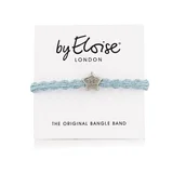 Metallic Silver Star elastika za lase