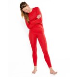 Craft Women's T-shirt Fuseknit Comfort LS red, S Cene
