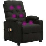  Električni masažni stol črno blago, (20939811) | Shoptok.si