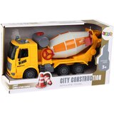  Kamion s me&amp;scaron;alnikom za beton 1:16 s rotirajočo funkcijo - rumena/bela Slike