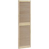  Vrata ormara 4 pcs Smeđa 201 x 59.5 x 2.1 cm Masivna borovina | shoptok.hr