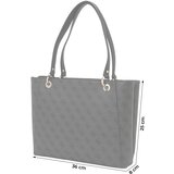 Guess Nakupovalna torba 'Noelle II' antracit / temno siva | Shoptok.si