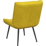  Stolica za opuštanje žuta 64x74x84 cm baršun | shoptok.hr