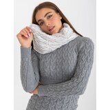 Factory Price Scarf-AT-KM-001.76-white-brown | shoptok.hr