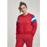 UC Ladies Ladies Sleeve Stripe Crew firered/light blue/white Cene
