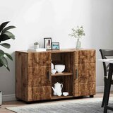  Kreveta s policom FLORIN Staro drvo 88,5 x 30,5 x 55,5 cm | shoptok.hr