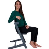 Jimmylee STOLČEK ZA HRANJENJE Brunch 63/48,5/81 cm siva | Shoptok.si