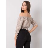 Och Bella Top-TW-TP-BI-25455.43-beige | Shoptok.si