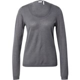 s.Oliver BLACK LABEL Pulover bazaltno siva / srebrna | Shoptok.si