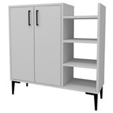Hanah home Leskar multifunkcionalna komoda s ladicama, 90 x 90,6 x 29,6 cm, bijela | Eponuda.ba