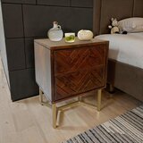 Livetastic Majhna Nočna Omarica Akazie, Pravi Els, Temno Rjava | Shoptok.si
