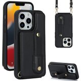 INORCO Za iPhone 12/12 Pro, ovitek za telefon, nosilec kartice, zapestnica, stojalo, PU usnje + ovitek za telefon TPU, (22033058) Cene