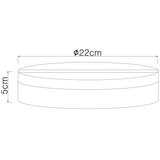 Globo 12387-18W - led plafonsko svetlo matthew LED/12W/230V belo | Eponuda.com
