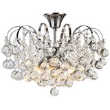 Brilagi plafonski luster crystal 6xE14/60W/230V sjajni hrom | Eponuda.com