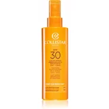 Collistar smart sun protection tanning moisturizing milk spray SPF30 sprej za zaščito pred soncem za telo in obraz 200 ml