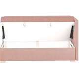 Ghado Roza kutni dječji krevet s prostorom za odlaganje s madracem 90x200 cm Snugi - | shoptok.hr