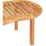 vidaXL Stolić za kavu 90 x 50 x 45 cm od masivne tikovine | shoptok.hr
