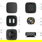 Ajax 8188.10.BL- crni fire protect alarm | ePonuda.com