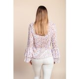 Fenzy Bluza S Cvjetnim Printom, Lila | shoptok.hr