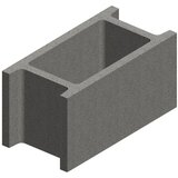  Opažni zidak iz prodnatega betona 20 cm x 25 cm x 50 cm Cene