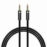 Audio kabel Plus AUX 3.5mm crni 1.2m
