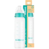 Baboo Anti-Colic Glass Bottle staklena bočica protiv kolika 3m+ 240 ml | shoptok.hr