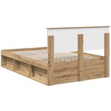  Okvir za krevet Umjetnička hrastovina 120 x 190 cm | shoptok.hr