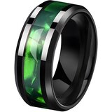 IZMAEL Prstan DA-32473 - Črna/Zelena/65mm | Shoptok.si