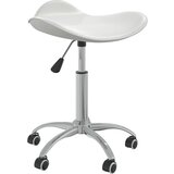 Maison Chic Vrtljiv Jedilni stoli - Vzorci stoli belo umetno usnje A1688, (22031100) | Shoptok.si