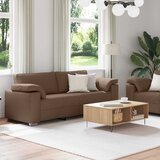 SOFA 2 pcs Smeđa 219 x 80 x 82 cm tkanina | Eponuda.ba