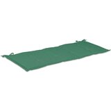  Jastuk za vrtnu klupu zeleni 120 x 50 x 3 cm od tkanine Oxford | shoptok.hr