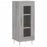  Visoka komoda siva sonome 34,5x34x180 cm od konstruiranog drva Slike