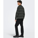 Only & Sons Pulover 'ONSROY' siva / crna / bijela | shoptok.hr