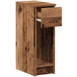 vidaXL Nočna omarica z predalom starinski les 20x36x60 cm | Shoptok.si