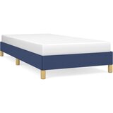 The Living Store Posteljni okvir moder 90x200 cm blago - Posteljni Okvir, (21526529) | Shoptok.si
