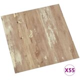  Podne daske 5,11 m² 55 pcs PVC Krem i svijetlo smeđa | shoptok.hr